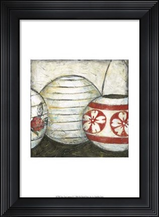 Framed New Year Lanterns II Print
