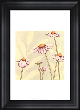 Framed Garden Silhouette IV Print