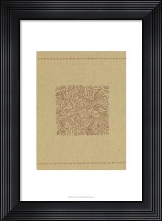 Framed Palm Motif II Print
