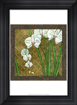 Framed Exotic Garden I Print