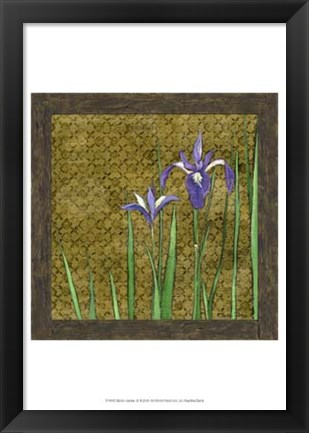 Framed Exotic Garden III Print