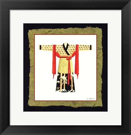 Framed Kimono II Print