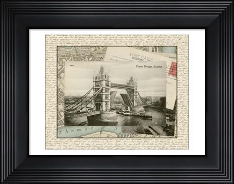 Framed London Bridge Print