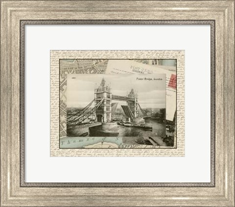 Framed London Bridge Print