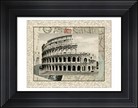 Framed Colosseum Print