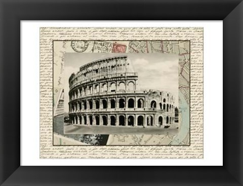 Framed Colosseum Print