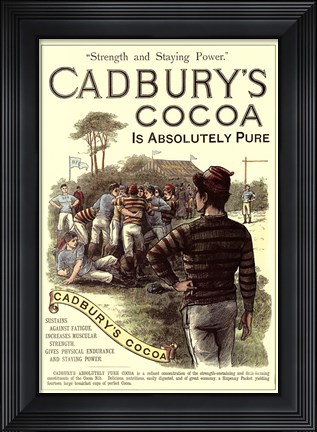 Framed Cadbury&#39;s Cocoa Print