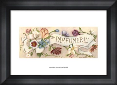 Framed La Parfumerie Print