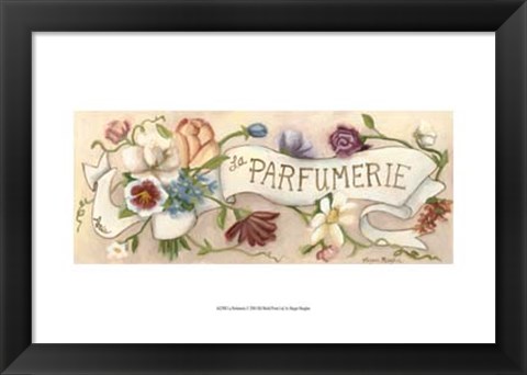 Framed La Parfumerie Print