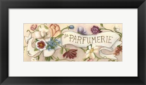 Framed La Parfumerie Print