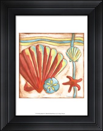 Framed Pop Shells II Print