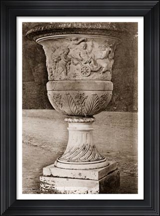 Framed Versailles Urn I Print