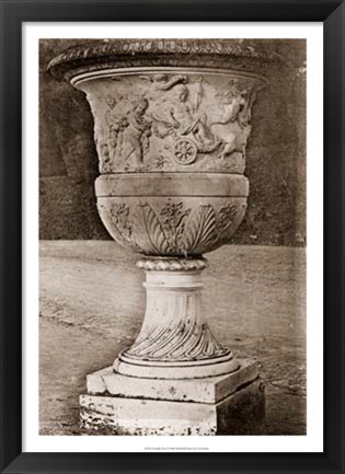 Framed Versailles Urn I Print