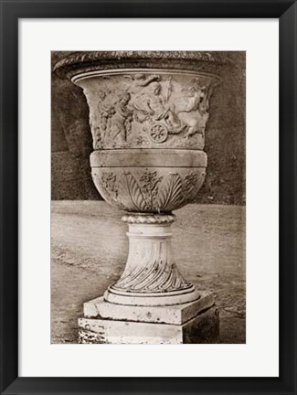 Framed Versailles Urn I Print