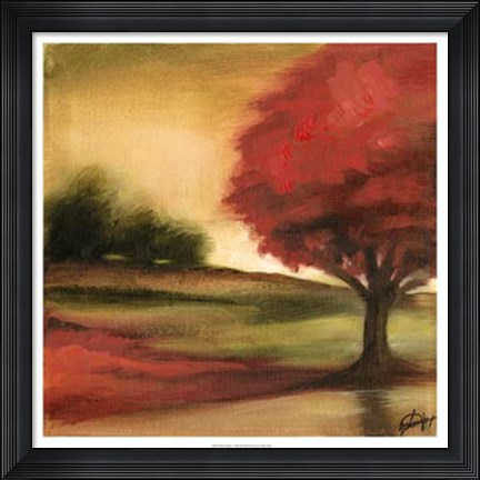 Framed Harvest Maple I Print