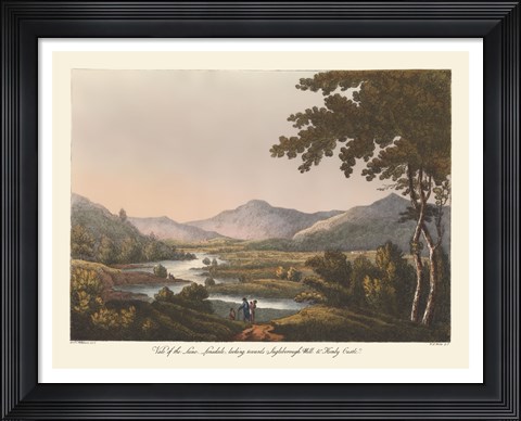 Framed English Countryside IV Print