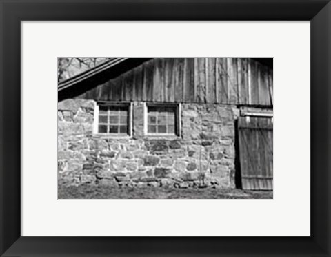 Framed Barn Windows #2 Print