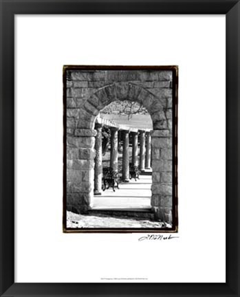 Framed Passageway Print