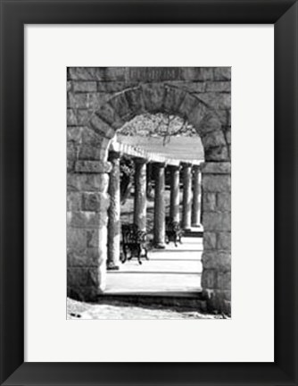 Framed Passageway Print