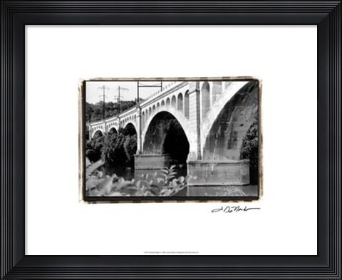 Framed Bridge I Print