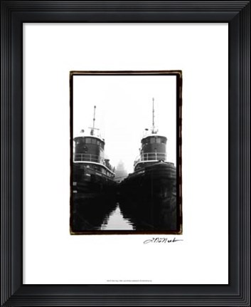 Framed Ghost Tug Print