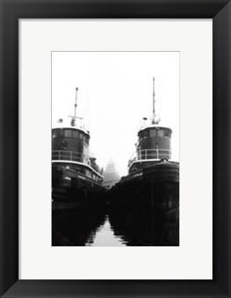Framed Ghost Tug Print