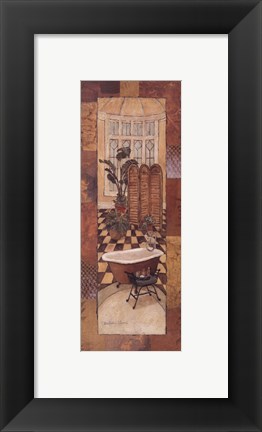 Framed Spice Bath Panel II Print