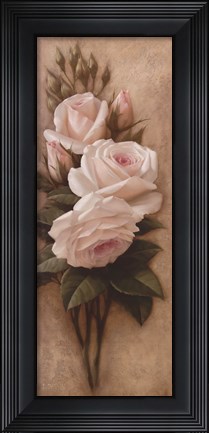 Framed Pink Petals I Print