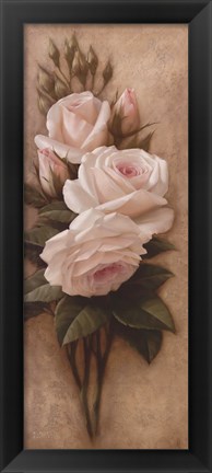 Framed Pink Petals I Print