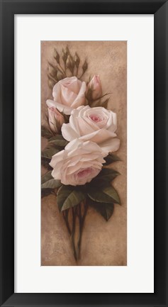 Framed Pink Petals I Print