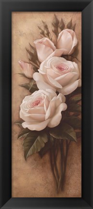 Framed Pink Petals II Print