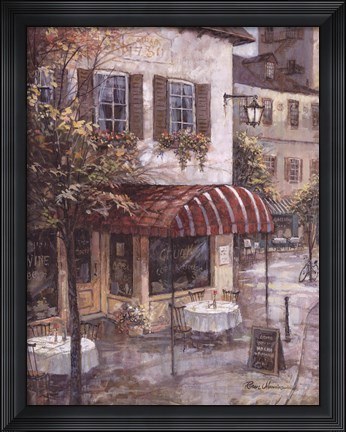 Framed Coffee House Ambience Print