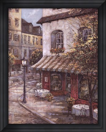 Framed My Favorite Cafe Print