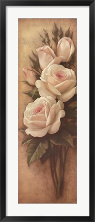 Framed Pink Petals II Print