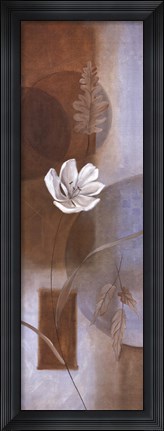 Framed Chocolate Topaz I Print