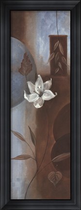 Framed Chocolate Topaz II Print