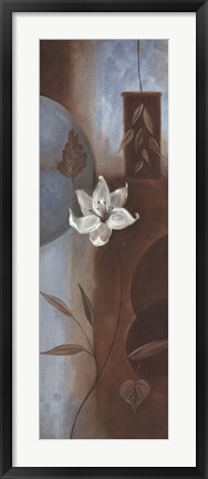 Framed Chocolate Topaz II Print