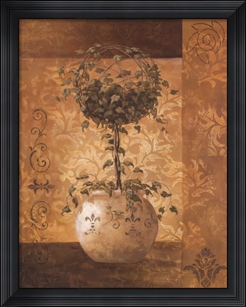 Framed Topiary II Print