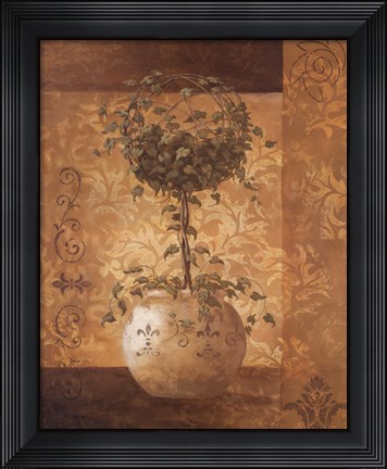 Framed Topiary II Print