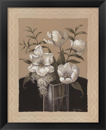 Framed Black &amp; Tan II Print