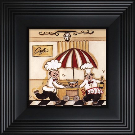 Framed Cafe Print