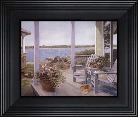 Framed Shades of Summer II Print