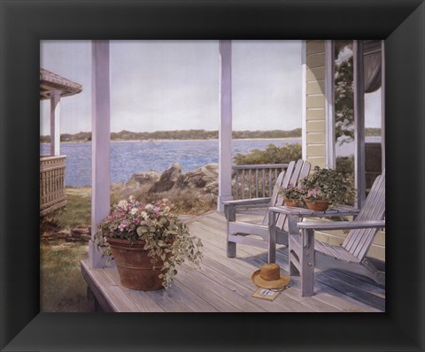 Framed Shades of Summer II Print