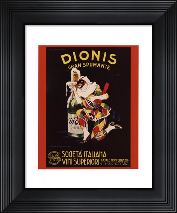 Framed Dionis Gran Spumante Print