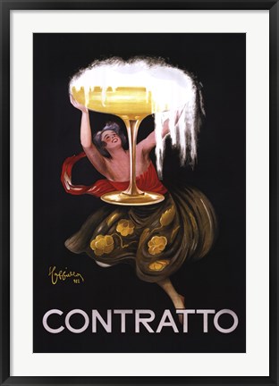 Framed Contratto Print