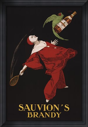 Framed Sauvion&#39;s Brandy Print