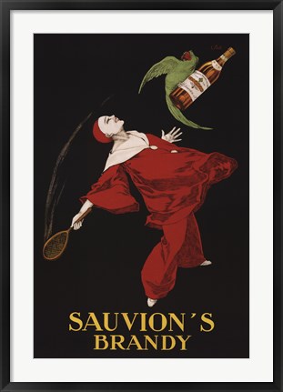 Framed Sauvion&#39;s Brandy Print