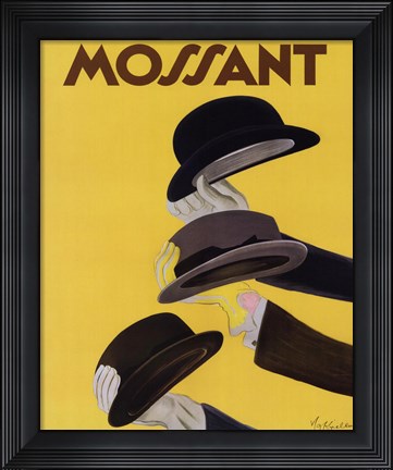 Framed Chapeau Mossant Print