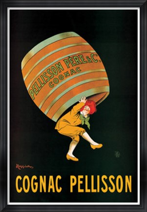 Framed Cognac Pellisson Print
