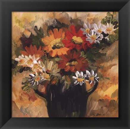 Framed Daisy Dynamic I Print